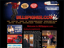 Tablet Screenshot of billspigner.com